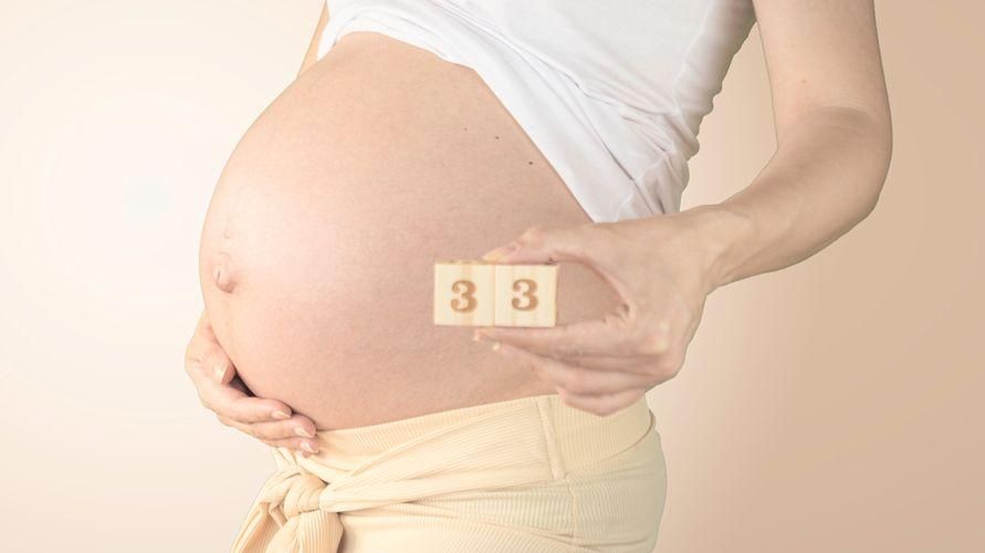 33 tydzień ciąży, to jest rozwój stanu matki i płodu