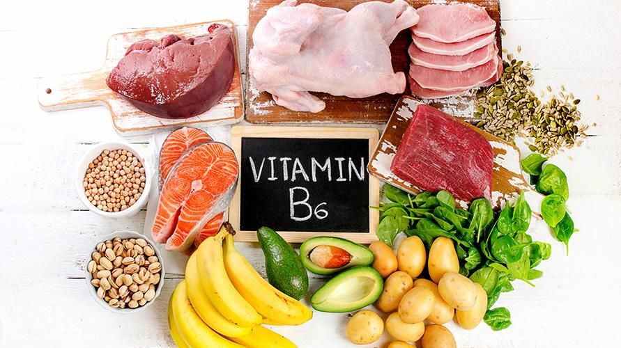 건강을 위한 비타민 B6의 이점과 그 원천인 식품