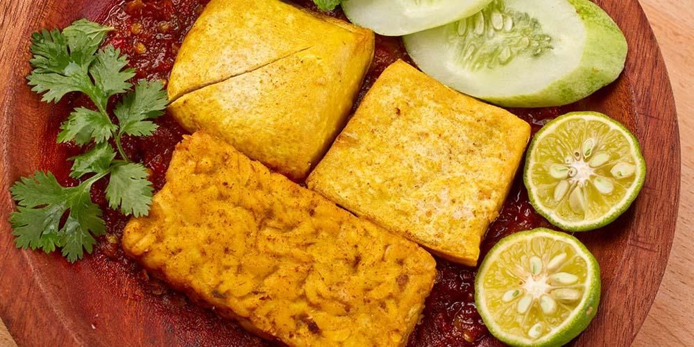 Tempeh Tofu eten kan een manier zijn om de oestrogeenhormonen te verhogen