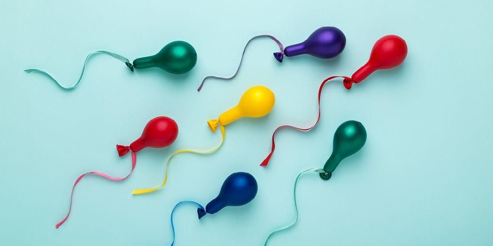 Типи нормального і незвичайного кольору сперми