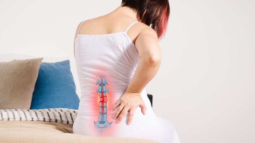 הבנת כאבי גב נקודות רפלקסולוגיה להקלה על שרירים מתוחים