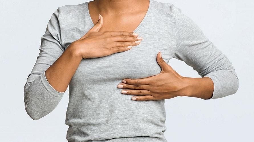 Erkennen der frühen Symptome von gutartigen Brusttumoren zur Früherkennung