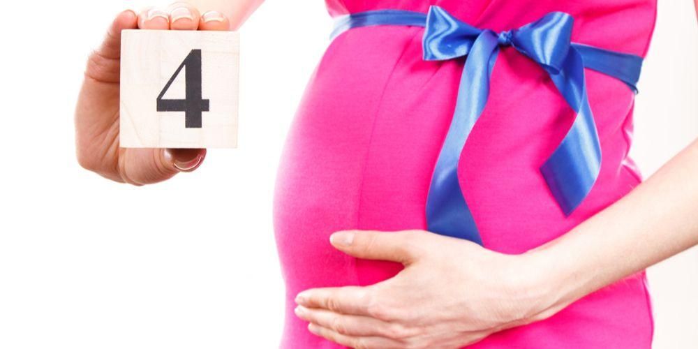임신 4개월: 이것은 엄마와 태아에게 일어나는 발달입니다.